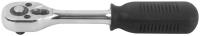 Вороток (трещотка) CrV механизм, пластиковая ручка, 1/4", 24 зубца