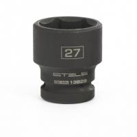 Головка ударная шестигранная, 27 мм, 1/2, CrMo Stels