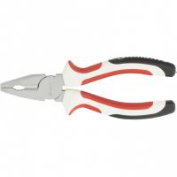 Плоскогубцы WHite Nickel, 160 мм, никелированные, трехкомпонентные рукоятки Matrix