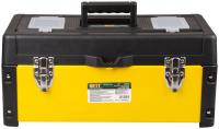 Ящик для инструмента пластиковый 20" (50 х 24 х 23 см) металл.замки, стенки стальные