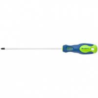 Отвертка, PH2 х 200 мм, CrV, двухкомпонентная рукоятка Сибртех