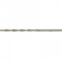 Сверло по металлу, 5.5 х 139 мм, полированное, удл, HSS, 10 шт, цилиндрический хвостовик Matrix