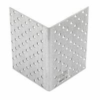 Крепежный уголок равносторонний  2 мм,   KUR 100 x 100 x 140 мм Россия Сибртех