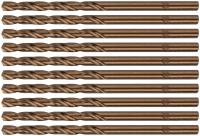 Сверла по металлу HSS с добавкой кобальта 5% Профи 3,0 мм (10 шт.)