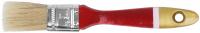 Кисть флейцевая "Классик", натуральная светлая щетина, деревянная ручка  1" (25 мм)
