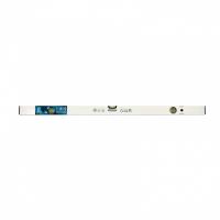 Уровень алюминиевый, 1000 мм, фрезерованный, 3 глазка, магнитный Gross