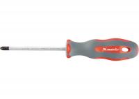 Отвертка Profi, SL8 х 150 мм, SVСM, двухкомпонентная рукоятка Matrix