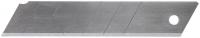 Лезвия для ножа технического 25 мм, 7 сегментов, сталь SK5 (10 шт.)