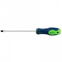 Отвертка, SL6 х 150 мм, CrV, двухкомпонентная рукоятка Сибртех