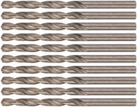 Сверла по металлу HSS полированные 5,0x86 мм (10 шт.)