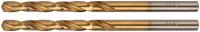 Сверла HSS по металлу, титановое покрытие, в блистере 4,2 мм (2 шт.)