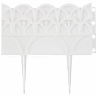 Бордюр "Прованс", 14 х 310 см, белый, Россия, Palisad