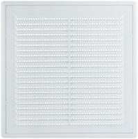 Вентиляционная решетка, пластиковая, 190 х 190 мм, съемная, с сеткой