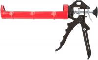 Пистолет для герметика 225 мм полуоткрытый, Профи