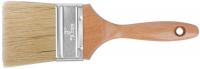 Кисть флейцевая "Профи", натур.светлая щетина, деревянная ручка  3" (75 мм)