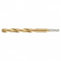 Сверло по металлу, 8.5 мм, HSS, нитридтитановое покрытие, шестигранный хвостовик Matrix