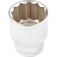 Головка торцевая Квалитет 12-гранная 1/2" 27 мм ГТ12-27-12