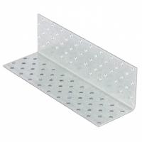 Крепежный уголок равносторонний  2 мм,   KUR 60 x 60 x 200 мм Россия Сибртех