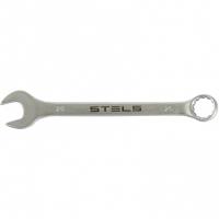 Ключ комбинированный, 26 мм, CrV, матовый хром Stels