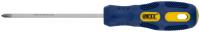 Отвертка "Гранд", сталь S2, шестигранное жало, прорезиненная сине-желтая ручка, Профи  3х75 мм РН0
