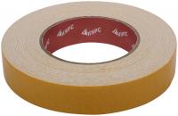 Лента монтажная клейкая на вспененной основе, белая, 25 мм х 10 м