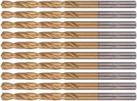 Сверла HSS по металлу, титановое покрытие 4,2 мм (10 шт.)