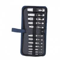 Набор пробойников для кожи 3; 4; 5; 6; 7; 8; 9; 10; 12; 14; 16; 19 мм, 12 шт, чехол Сибртех