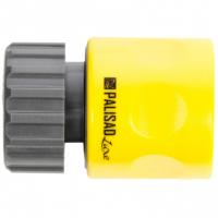 Соединитель пластмассовый, быстросъемный, внутренняя резьба 3/4, однокомпонентный Palisad Luxe