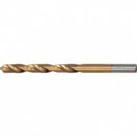Сверло по металлу, 10 мм, HSS, нитридтитановое покрытие, цилиндрический хвостовик Matrix
