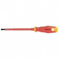 Отвертка диэлектрическая SL5.5 х 125 мм, CrV, до 1000 В, двухкомпонентная рукоятка Сибртех