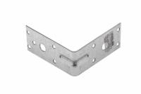 Крепежный уголок усиленный 2 мм, KUU 90 x 90 x 40 мм Россия Сибртех