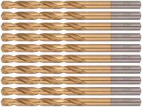 Сверла HSS по металлу, титановое покрытие 5,5 мм (10 шт.)