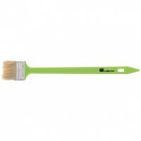 Кисть радиаторная 50 мм, натуральная щетина, пластиковая ручка Сибртех