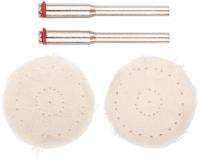 Корщетки хлопковые и штифты, набор 4 шт