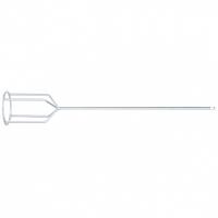 Миксер для гипсовых смесей, 100 х 590 мм, оцинкованный, шестигранный хвостовик 8 мм Matrix