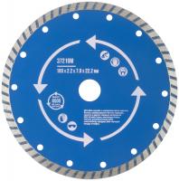 Диск отрезной алмазный "турбо" (сухая и влажная резка)  180х2,2х7,0х22,2 мм