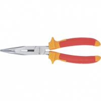 Длинногубцы изогнутые Insulated, 200 мм, двухкомпонентные рукоятки Matrix Professional