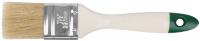 Кисть флейцевая "Хард", натуральная светлая щетина, деревянная ручка 1,5" (38 мм)