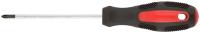 Отвертка "Мастер", CrV сталь, прорезиненная ручка 4х100 мм РН1