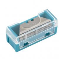 Лезвия МИНИ, 9 мм, трапециевидные, пластиковый пенал, 15 шт Gross