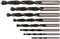 Набор сверл по дереву, ПВХ конверт, 8 шт.(3-4-5-6-7-8-9-10 мм)