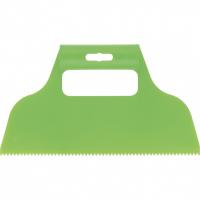 Шпатель для клея, пластмассовый, зубчатый 2 х 2 мм Сибртех