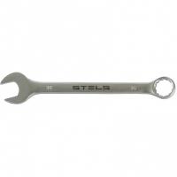 Ключ комбинированный, 30 мм, CrV, матовый хром Stels