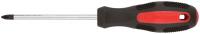 Отвертка "Мастер", CrV сталь, прорезиненная ручка 6х100 мм РН2