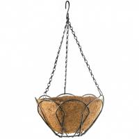 Подвесное кашпо, 25 см, с кокосовой корзиной Palisad