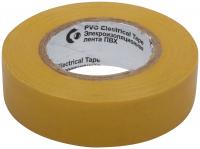 Изолента ROLLIX ПВХ 19 мм x 0,15 мм х 20 м, желтая