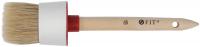Кисть круглая, натуральная светлая щетина №18 (60 мм)