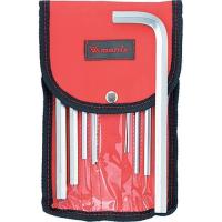 Набор ключей имбусовых HEX, 1.5-12 мм, CrV, 10 шт, удлиненных, с сатинированным покрытием, чехол Matrix