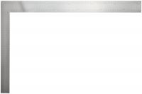 Угольник столярный цельно-металлический рифленая шкала 400 x 600 мм