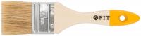Кисть флейцевая "Стандарт-Плюс", натур.светлая щетина, деревянная ручка  2" (50 мм)